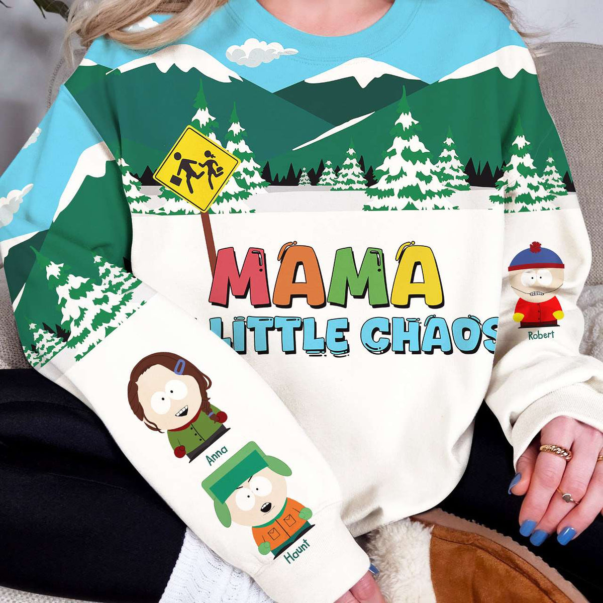 Personalized Gifts For Mom 3D Shirt, Mama Of Little Chaos 04TOLU180325HG-Homacus