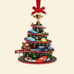 Cute Cars Personalized Gifts For Cartoon Fans Christmas Ornament 01tota150925-Homacus