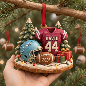 Tackle Season Wood Effect Ornament, Personalized Gifts For Sport Lovers 02qhlu141026-Homacus
