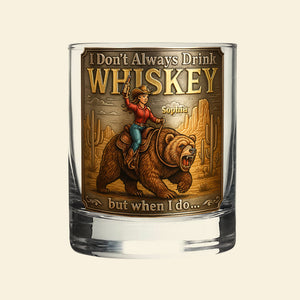 Wild Spirit Round Glass – Personalized Gifts For Cowfolk 02toqn260825-Homacus