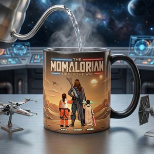 Warrior Mom and Kids Magic Coffee Mug - Personalized Gifts For Mother 01natn090426-Homacus