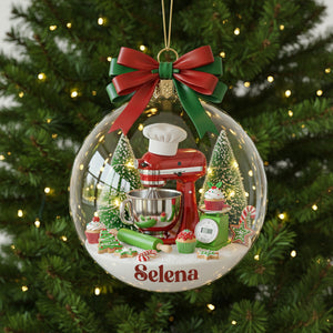 Stand Mixer Ornament - Personalized Christmas Gifts For Bakers 06PGLU260925-Homacus
