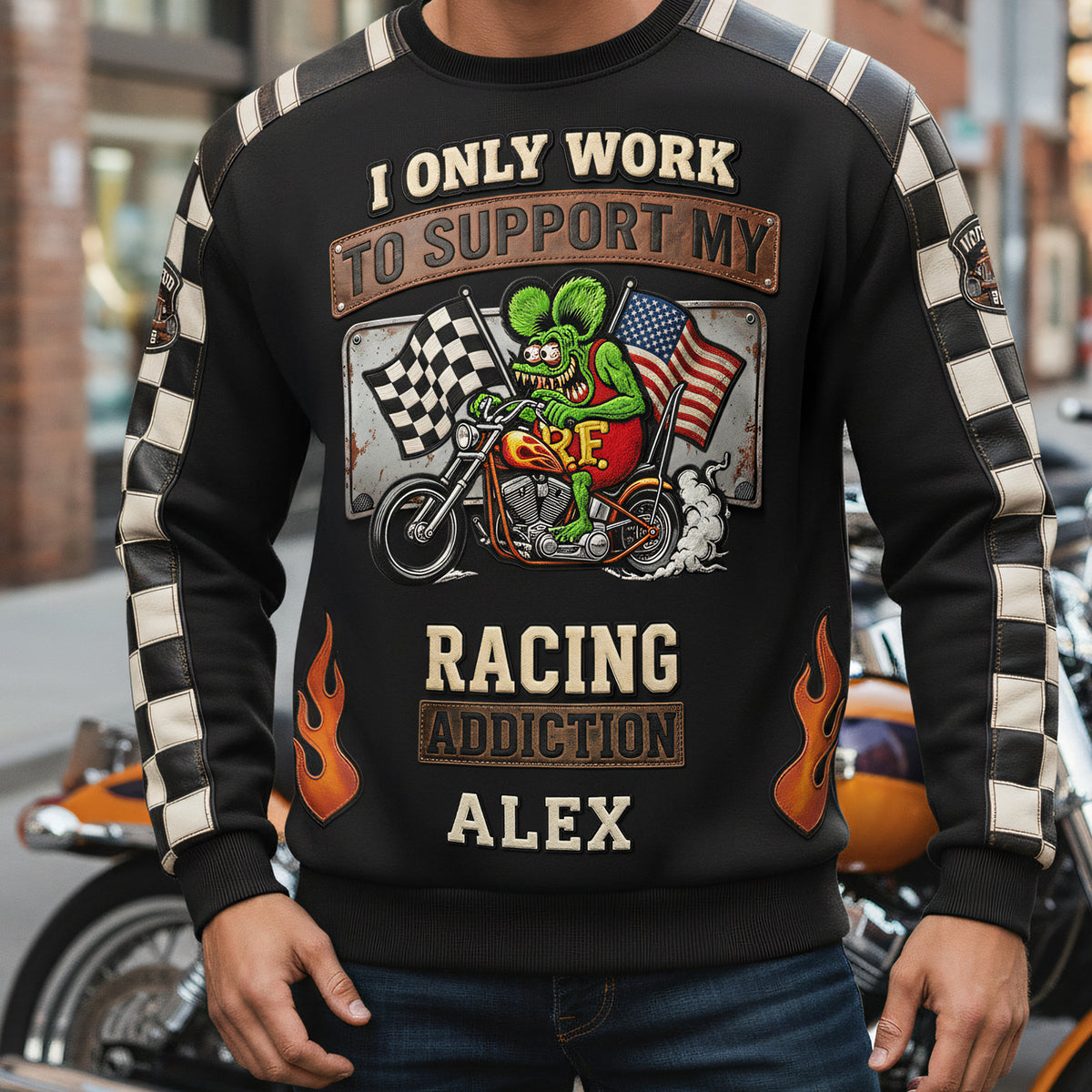 Racing Addiction 3D Shirt - Personalized Gifts For Hot Rod Lovers 01pata120326-Homacus