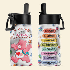 Personalized Gifts For Kid Tumbler, Cartoon Animal Goes To School 02NAPU180724-Homacus