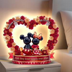 Romantic Couple Acrylic Light Box - Personalized Gifts For Couples 06toqn111225-Homacus