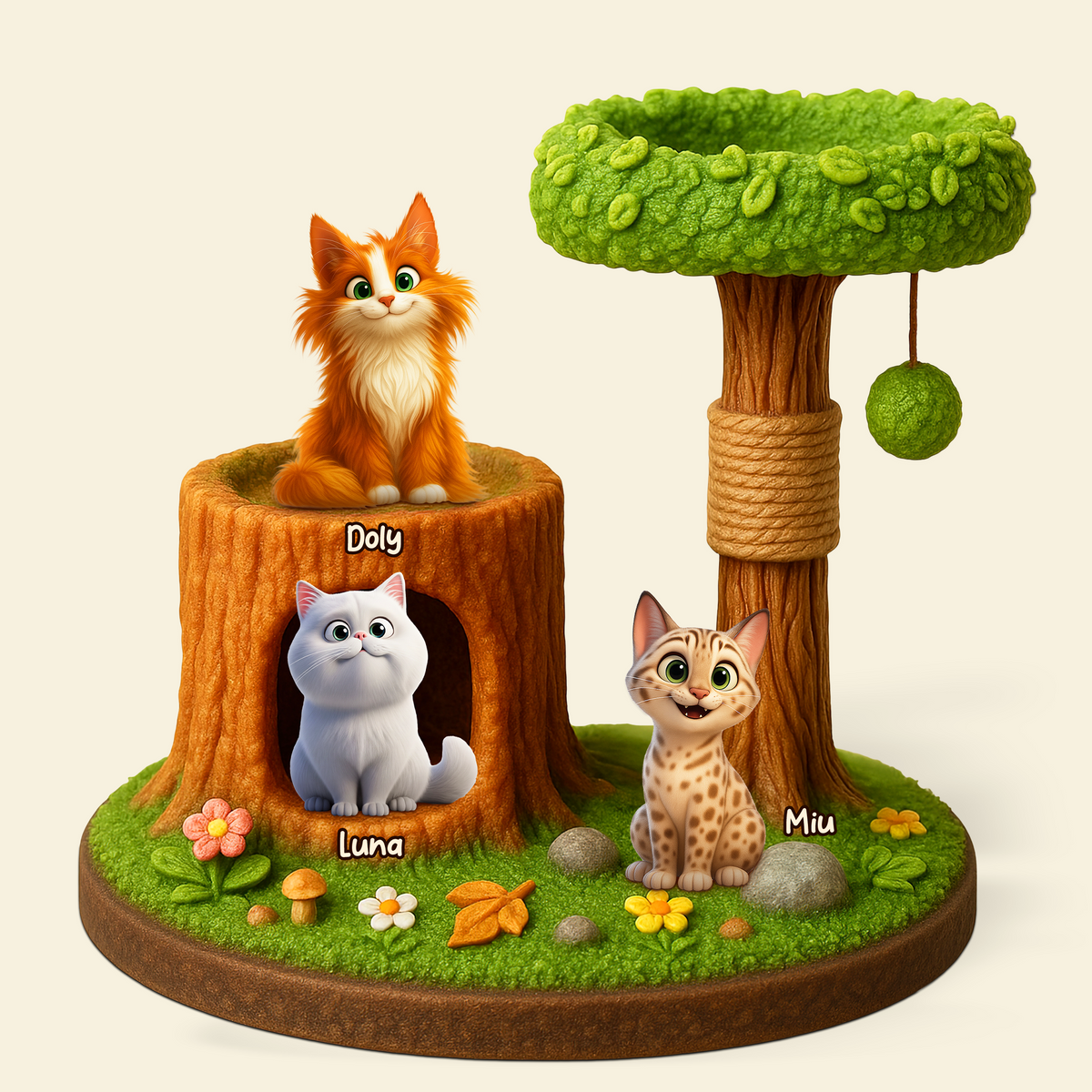 Cat Acrylic Plaque - Personalized Gifts For Cat Lovers 02topu260625-Homacus