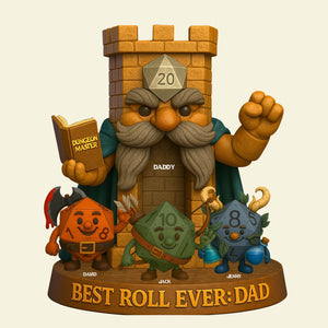 Best Roll Ever Plaque Personalized Gifts For Dad 02natn050525-Homacus