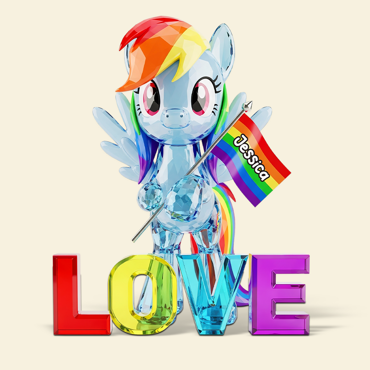 LGBT Acrylic Plaque - Personalized Gifts For LGBT 04NAPU230525-Homacus