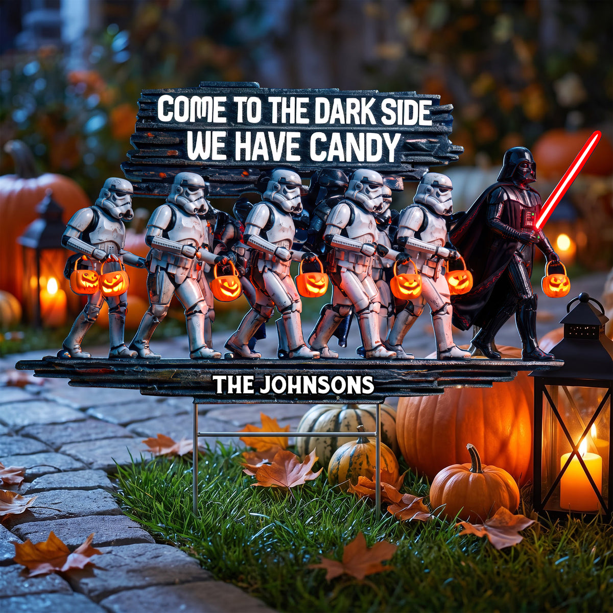 Trick Or Treat Squad Yard Sign - Personalized Halloween Decor 04qhqn030826-Homacus