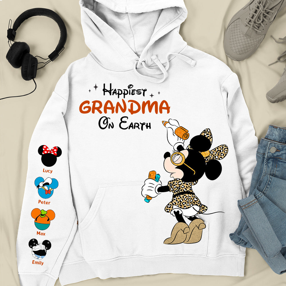 Personalized Gift For Grandma 3D Shirt, Adorable Bear Charms 01ACDT220325-Homacus