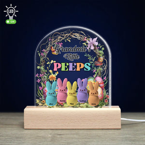 Personalized Gifts For Grandma Easter Day LED Light Bunny Peeps 01OHMH050325-Homacus