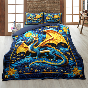 Personalized Dragon Quilt Bed Set 06hupu170125-Homacus