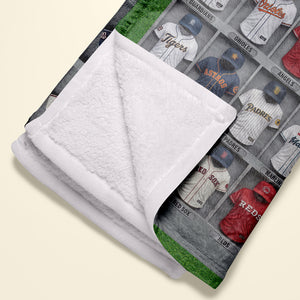 Sport Teams Uniform Blanket - Personalized Gifts For Sport Fans Blanket 04HUDT200326-Homacus