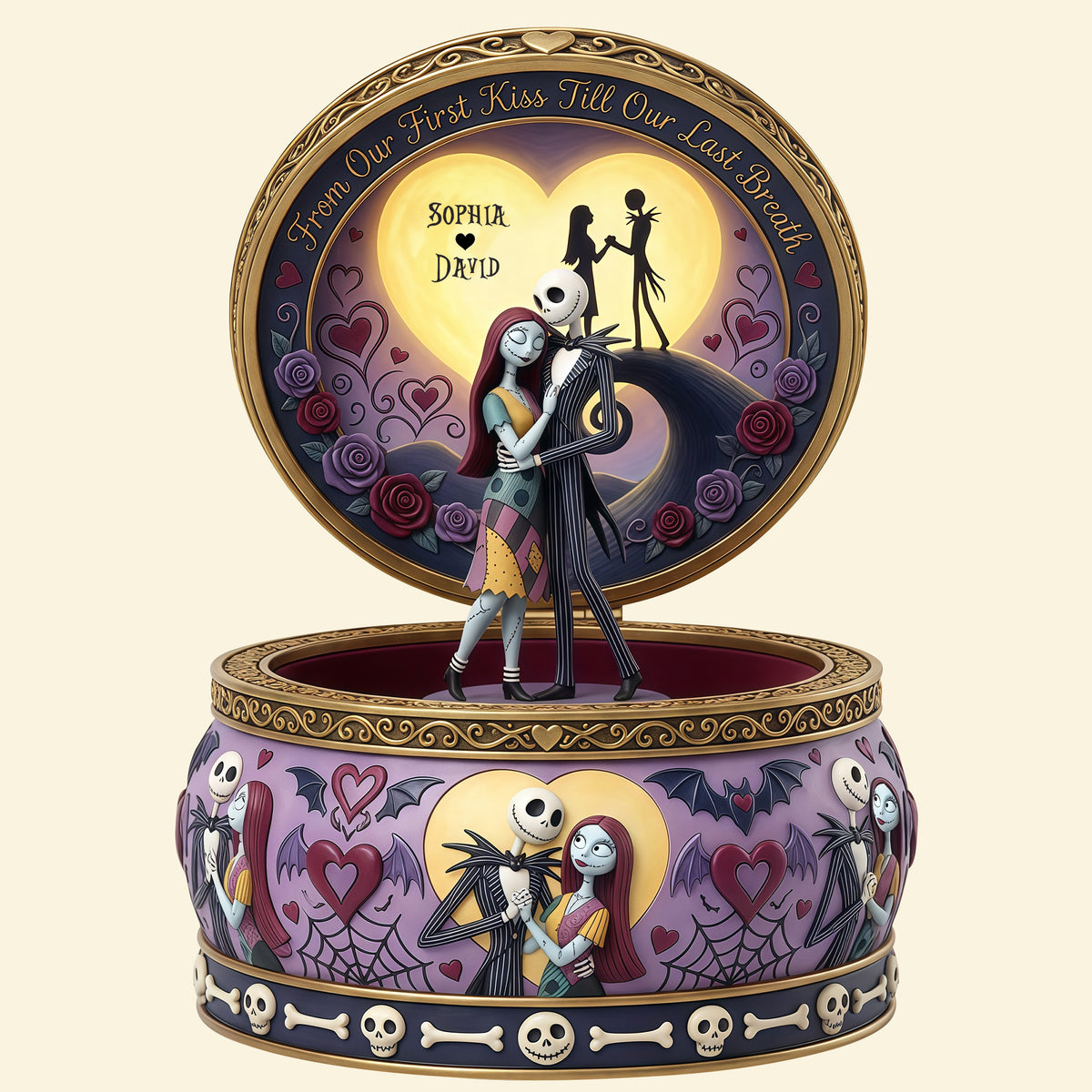 Personalized Valentine Gifts For Couple Plaque 01natn240126-Homacus