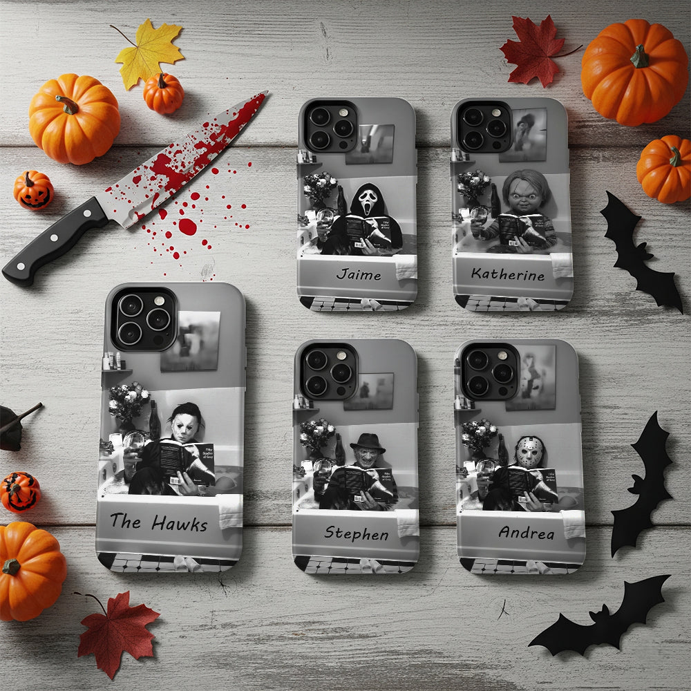 Chilling Killer Phone Case, Personalized Gifts For Horror Fans 01qhdt060925-Homacus