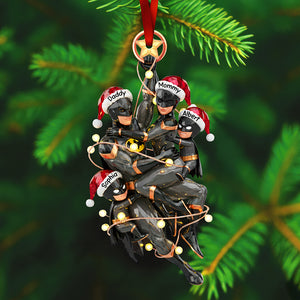 Night Hero Family Tree Ornament, Personalized Gifts For Family 04qhqn230925-Homacus