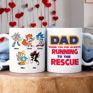 Personalized Gift For Dad Mug Thank Dad 05HTHN230124-Homacus