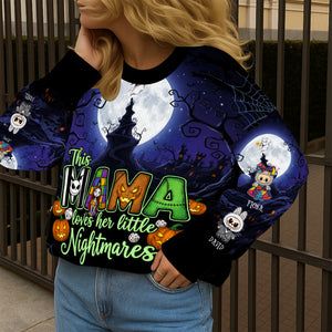 Mother Of Little Nightmares Ugly Sweater - Personalized Gifts For Mom 01HULU300825-Homacus