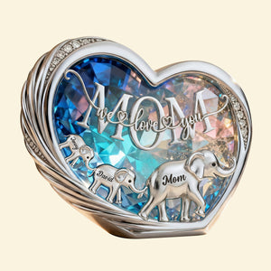 Follow Elephant Mom Acrylic Plaque, Personalized Gift For Mom 04qhtn070226-Homacus