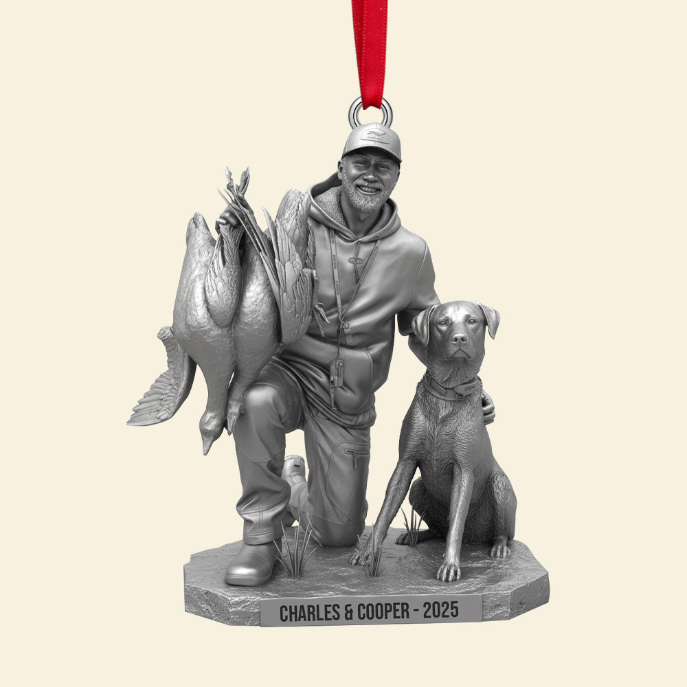 Hunting Trophy Moment Christmas Ornament, Personalized Gifts For Hunting Lovers 01qhtn290825-Homacus