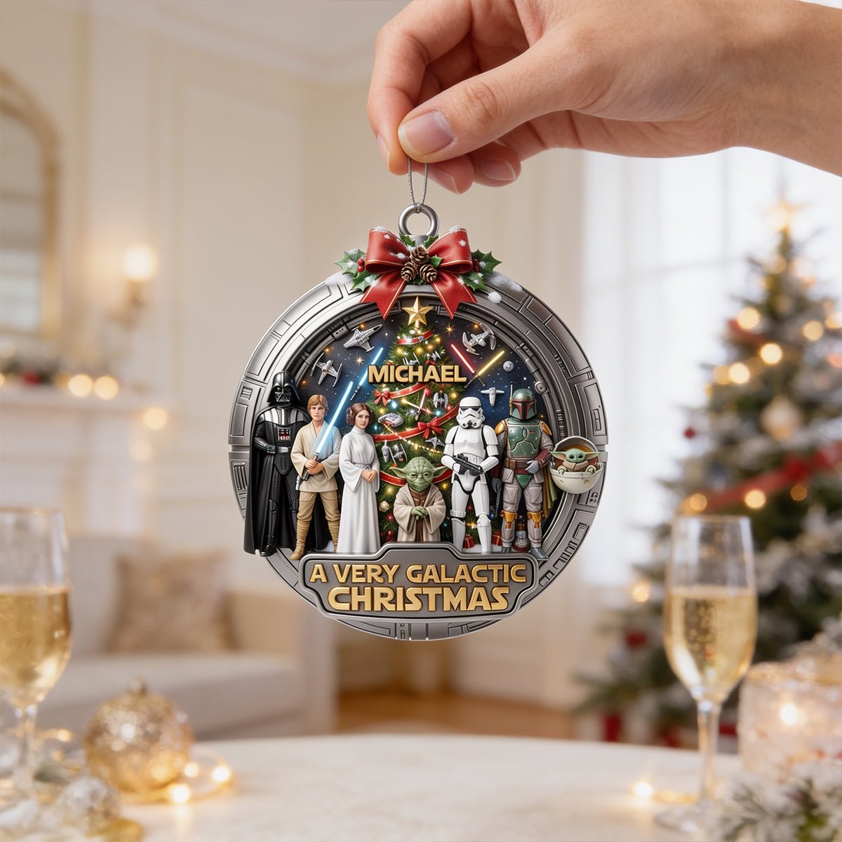 Fantastical World Acrylic Ornament - Personalized Christmas Gifts 05tydt130826