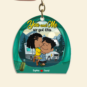 Personalized Gifts For Couple Keychain 03ohtn200125hg You And Me We Got This-Homacus