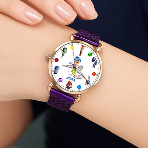 Cute Teacher Quartz Watch - Personalized Gifts For Teachers 02pglu040825-Homacus
