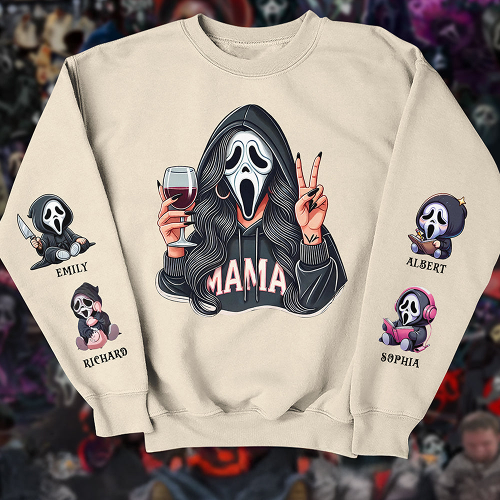 Personalized Gifts For Mom Shirt, Horror Mama 013qhqn190924-Homacus