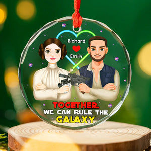 Personalized Gift for Couple Crystal Ornament 07toqn281024hg-Homacus