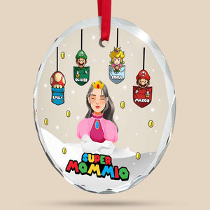 Personalized Christmas Gifts For Mom Crystal Ornament 05KAMH230924PA-Homacus