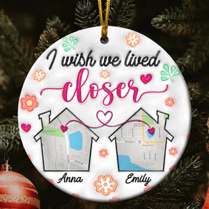 Personalized Gifts For Besties Christmas Ornament 02PGQN231024-Homacus