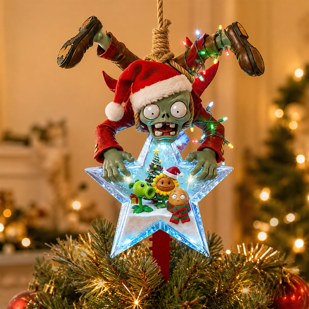 The Star Thief Tree Topper - Personalized Gifts 02qhdt270826