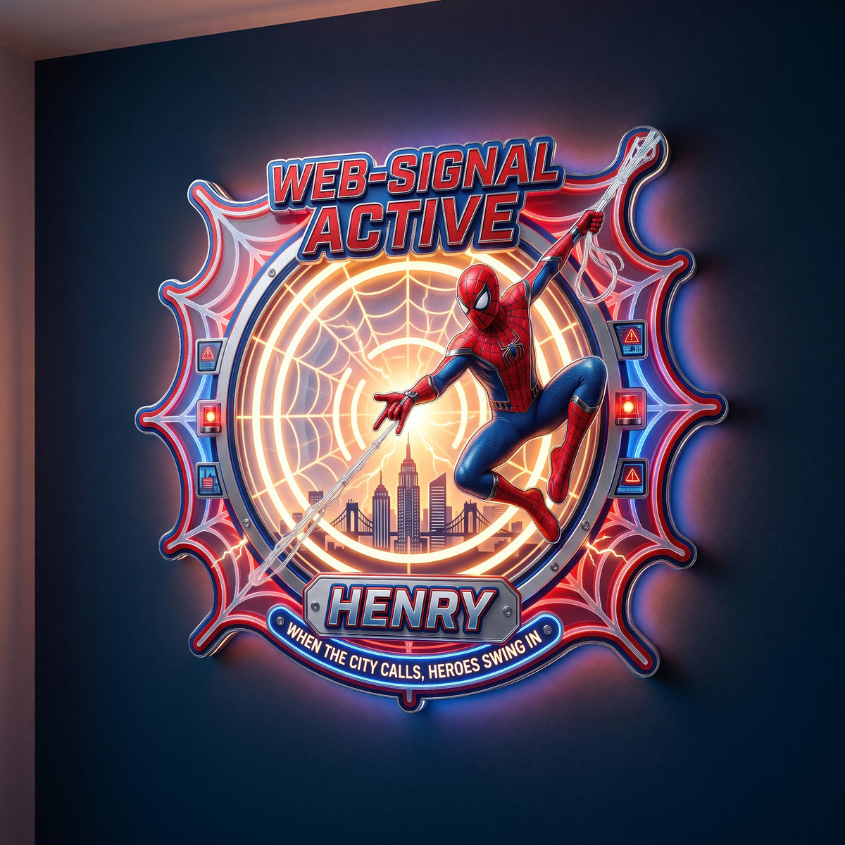 Guardian LED Wall Sign - Personalized Family Keepsake Gifts 03HAQN050826