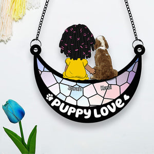 Personalized Gifts For Dog Lovers Suncatcher Ornament 03ohqn060125hg-Homacus