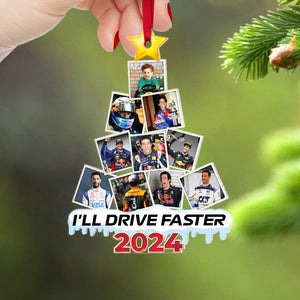 Custom Photo Gifts For Racing Fans Christmas Ornament 07hupu140824 ct141124-Homacus