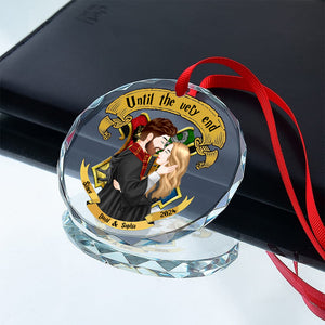 Hogwarts Couple Ornament - Witch & Wizard Couple - Personalized Gifts For Couple-Homacus