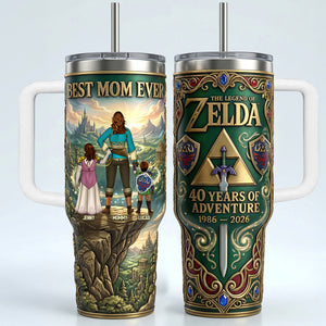 Legendary Adventure Mom Tumbler - Personalized Gifts For Mom Travel Tumbler 022NATN050326HG-Homacus