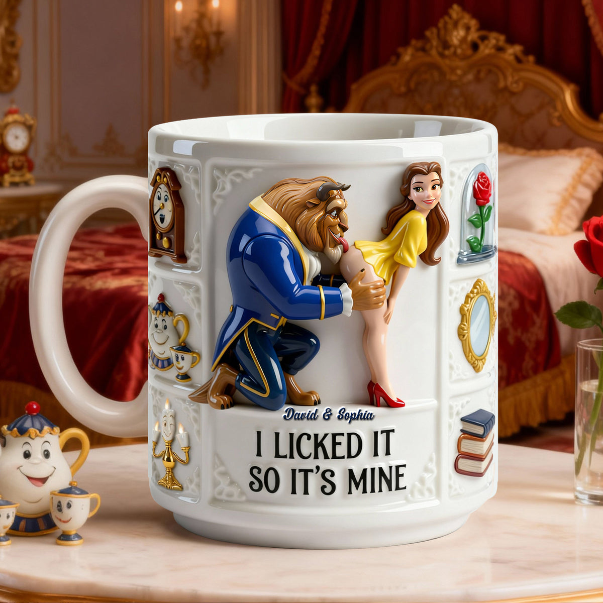 Playful Couple Coffee Mug - Personalized Gift For Couple 04OHLU060126-Homacus