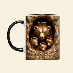 Mama Bear Cozy Nest Coffee Mug, Personalized Gifts For Mom 02qhqn280126-Homacus