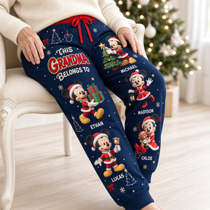 Lovely Christmas Sweatpants - Personalized Christmas Gifts For Grandma 05tydt011026