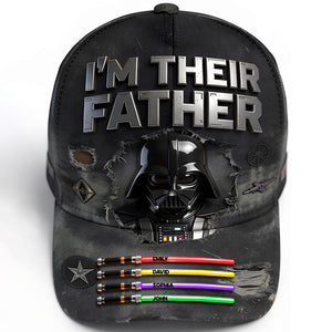 I'm Their Father Classic Cap Personalized Gifts For Dad 04TODT250426-Homacus