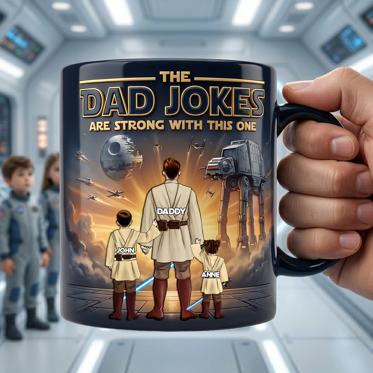 The Dad Jokes Magic Mug - Personalized Gifts For Dads 01nalu270426-Homacus