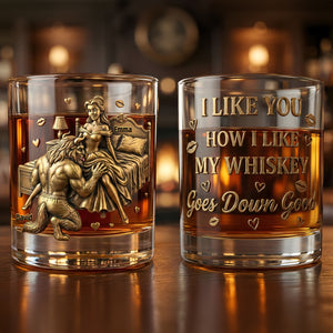 Bold Couple Round Glass - Personalized Gifts For Couple 02QHLU080126-Homacus