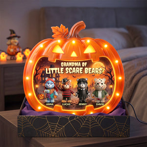 Haunted Crew Halloween Light Box - Personalized Gift For Grandma 02NATN150826