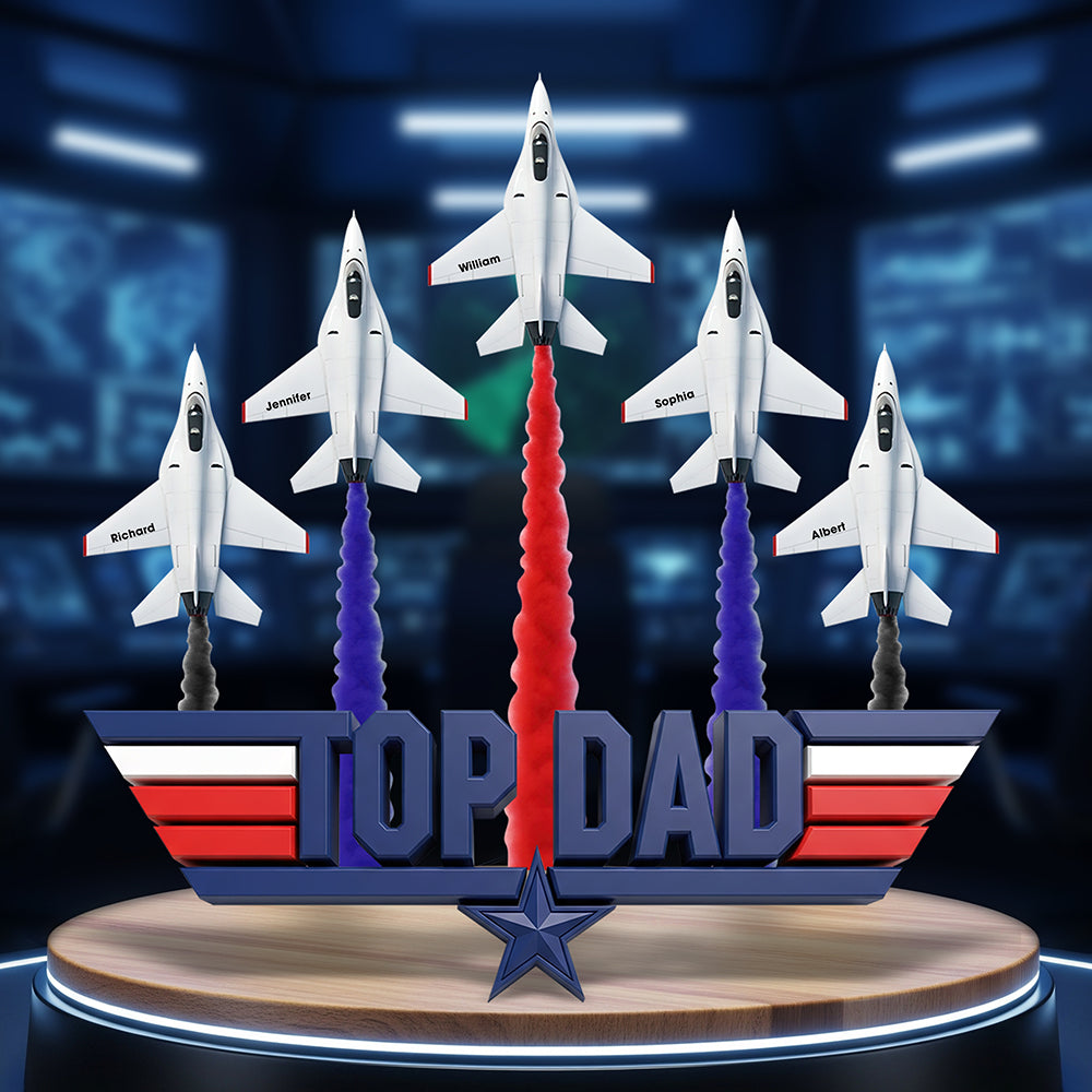 Top Dad Acrylic Plaque - Personalized Christmas Gifts For Dad 04ohqn280525-Homacus