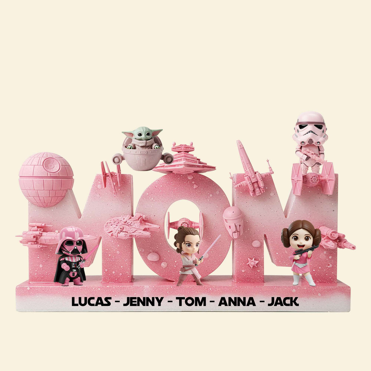 Mom In The Galaxy Acrylic Plaque - Personalized Gifts For Mother 03QHTN210425-Homacus