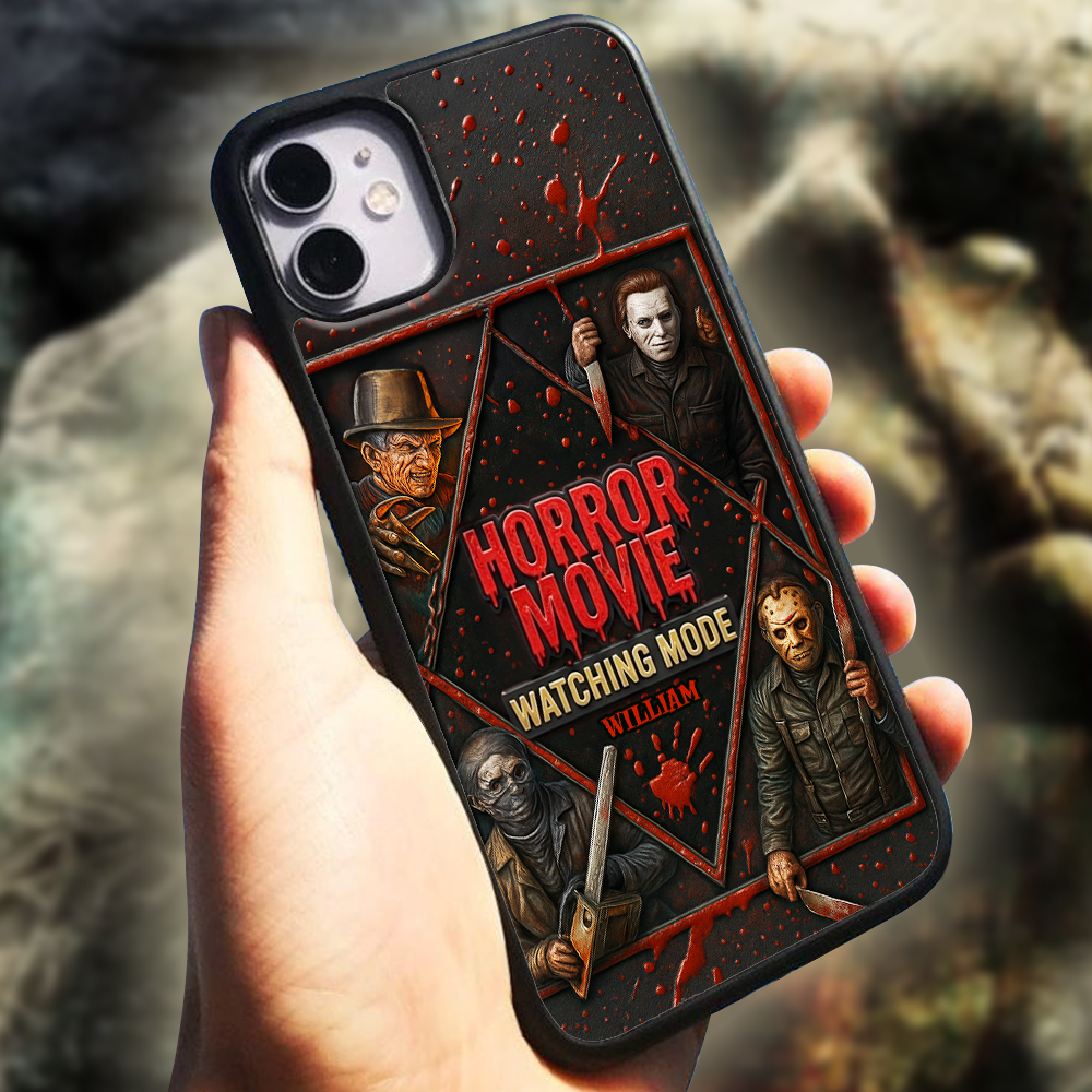 Horror Characters Phone Case - Personalized Gifts For Horror Movie Fans 07TOLU080825-Homacus