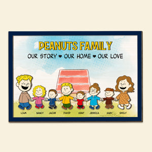 Personalized Gifts For Family Wood Sign Our Story Our Home Our Love 02HUPU160224DA-Homacus