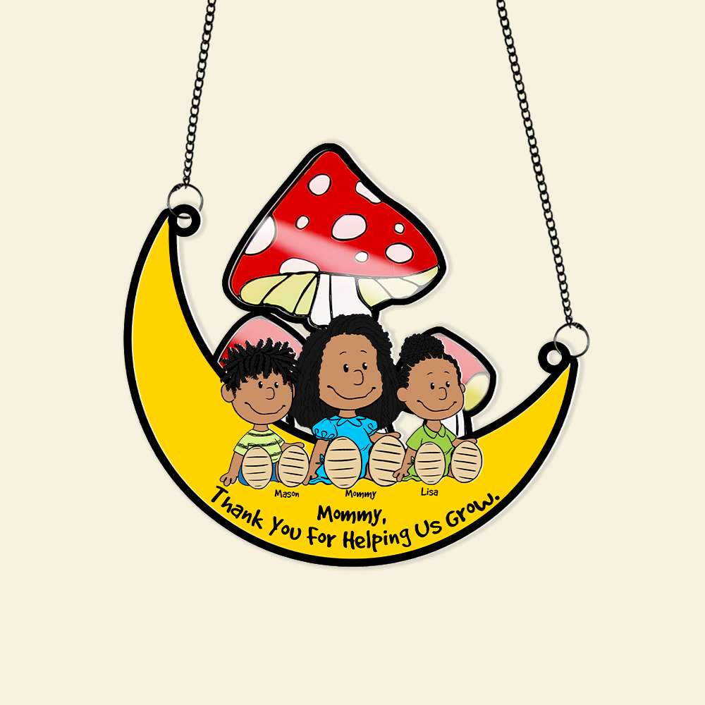 Personalized Gifts For Mom Window Hanging Suncatcher Ornament Mother's Day 06KAMH070325PA-Homacus