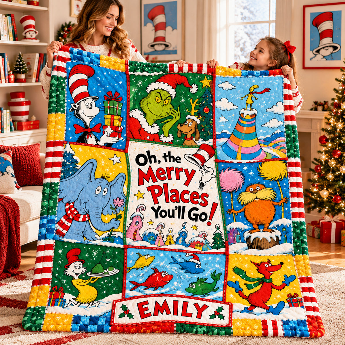Magical Movie Worlds Blanket - Personalized Gifts For Movie Lovers 03halu061026-Homacus